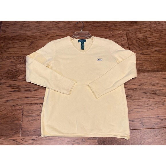 Lauren Blackwell Tops - Lauren Ralph Lauren Women's Yellow Sweatshirt RL67 Marine Supply Size S